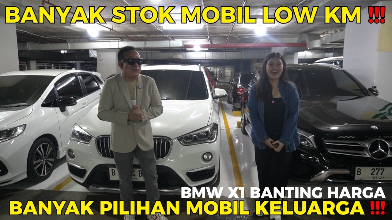 BANYAK MOBIL LOW KM ‼️ BMW X1 BANTING HARGA DI MOBIL BAGUS