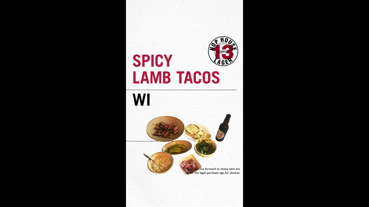 Hop House 13 | Robin Gill's Lamb Taco | Guinness Ireland