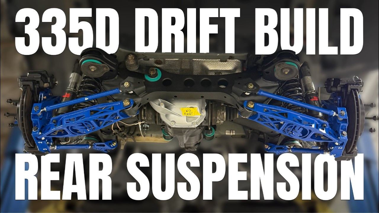 335D Drift Build Rear Suspension & Subframe Part 1