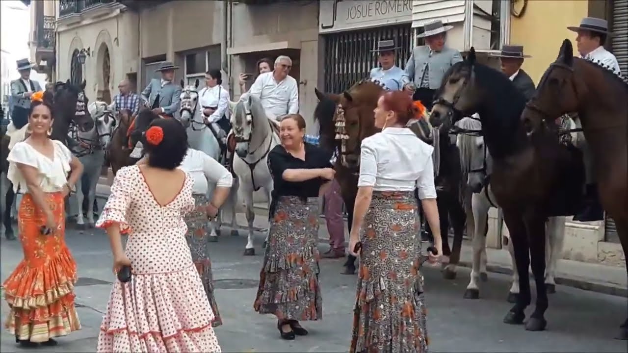 Fiesta Flamenca de Abril en Carlet (Valencia)