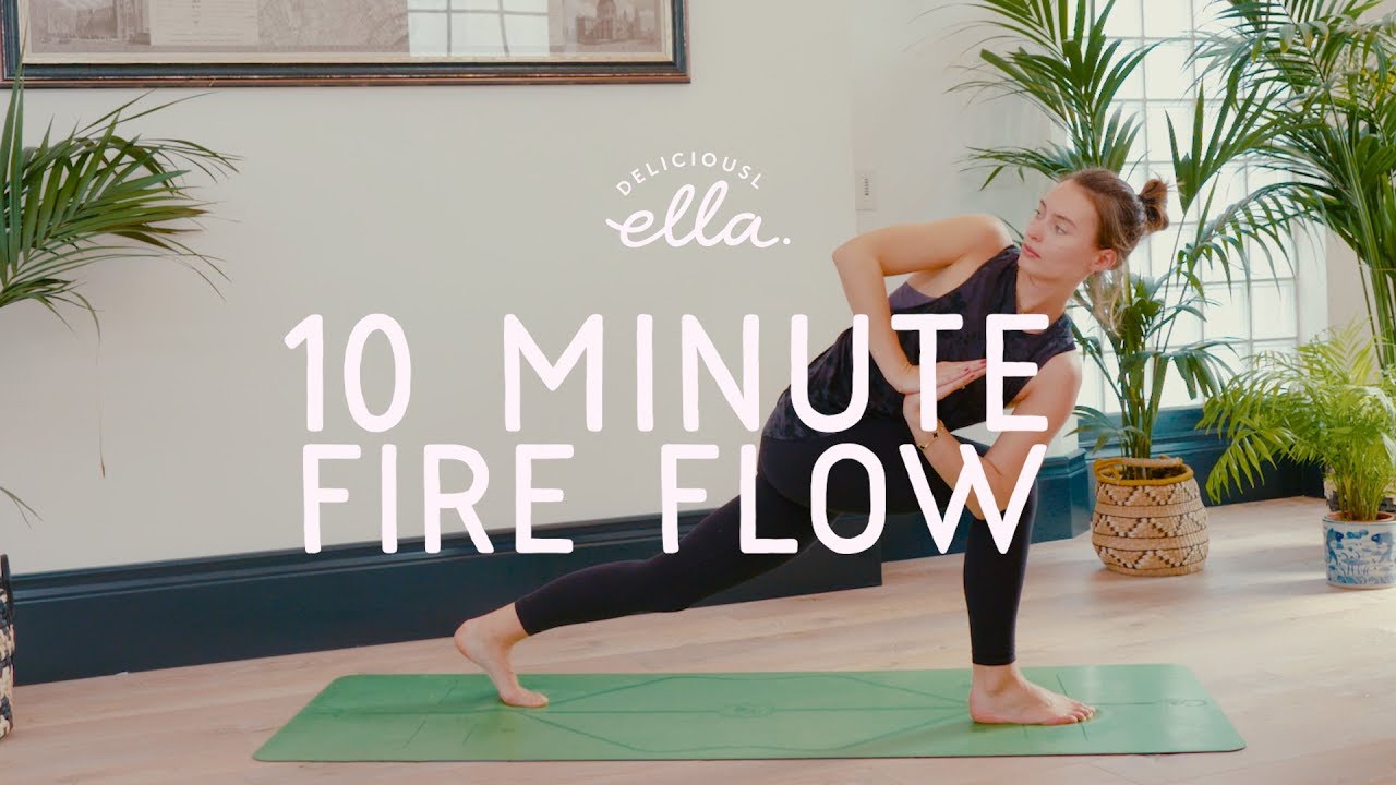 10-минутная тренировка с жаром | Deliciously Ella Yoga