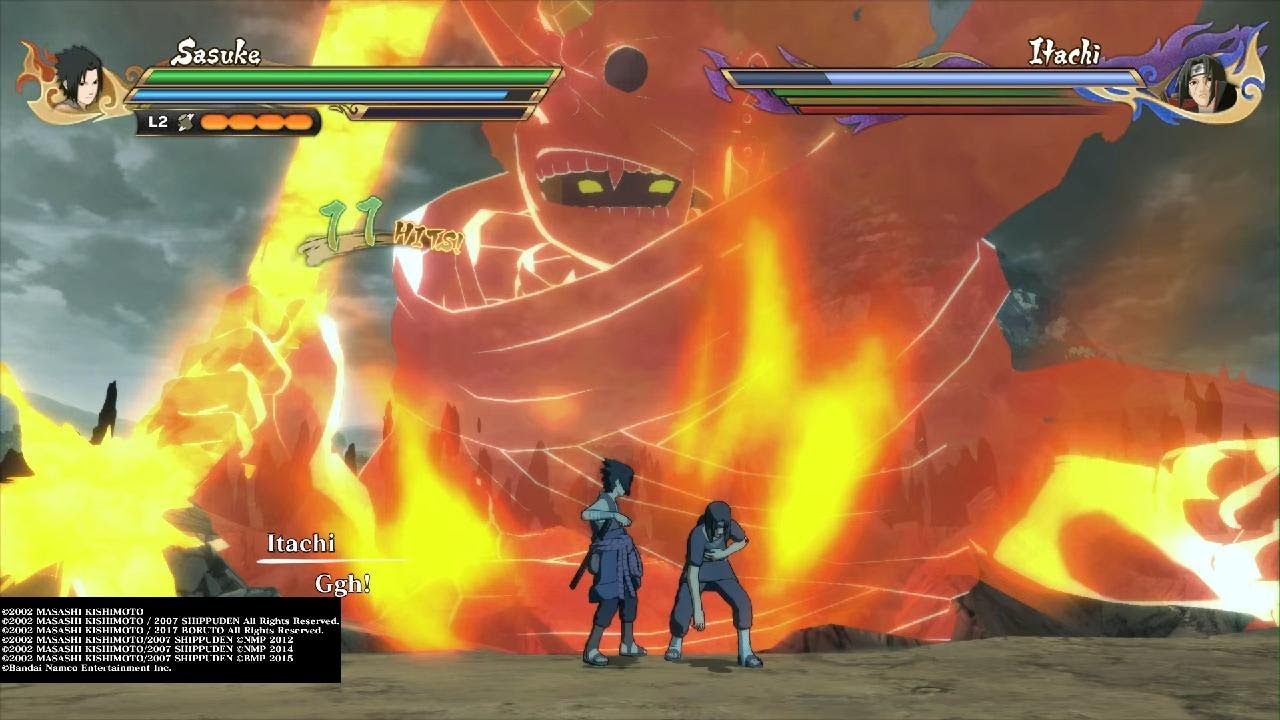 Naruto Ninja Storm Connections Truth of The Uchiha Clan S-Rank Guide Sasuke VS Itachi Susanoo form