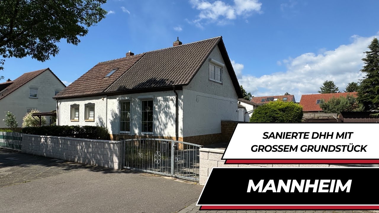 Sanierte DHH in Mannheim-Schönau | C-1823