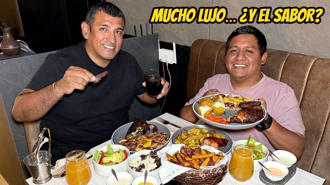 El restaurante de pollo a la brasa más LUJOSO del Perú 🇵🇪 ¿solo fachada?