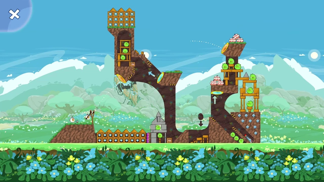 Angry Birds Friends Level 10 Tournament 1719 three stars NO POWER-UP walkthrough 2026-03-19
