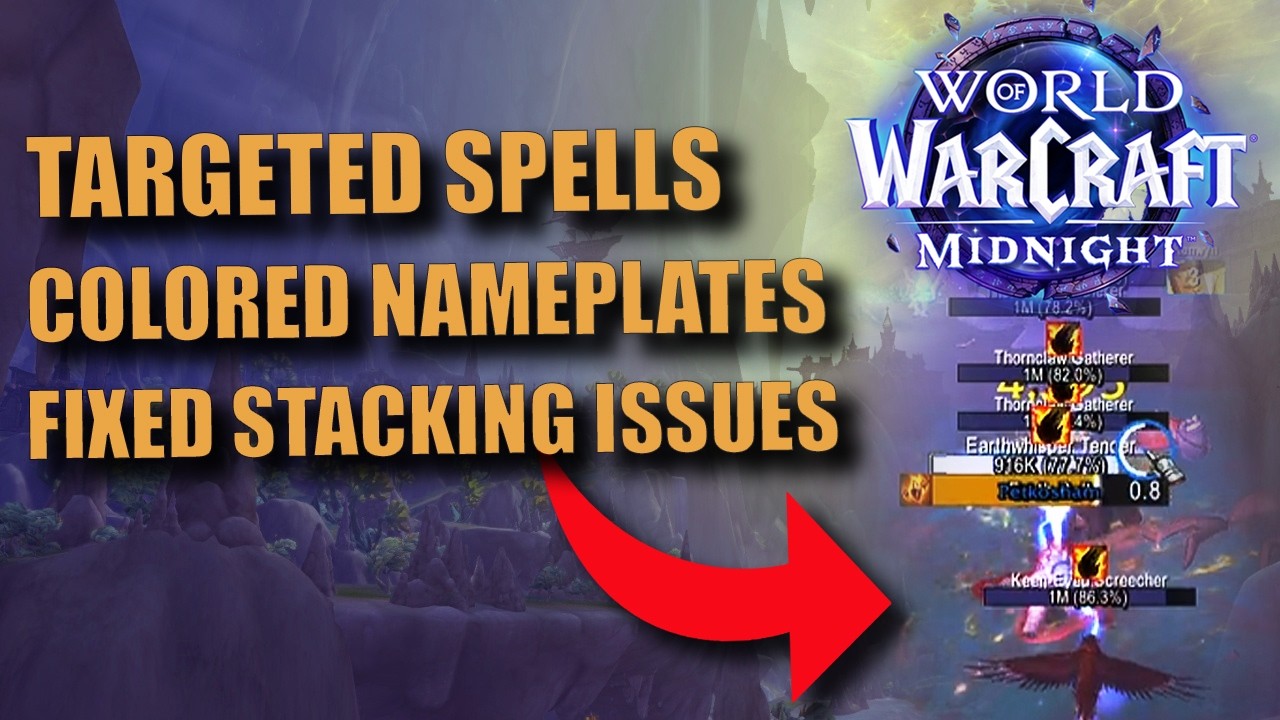 The Best Nameplate Settings [*FREE EXPORT*] for Midnight Season 1 | World of Warcraft