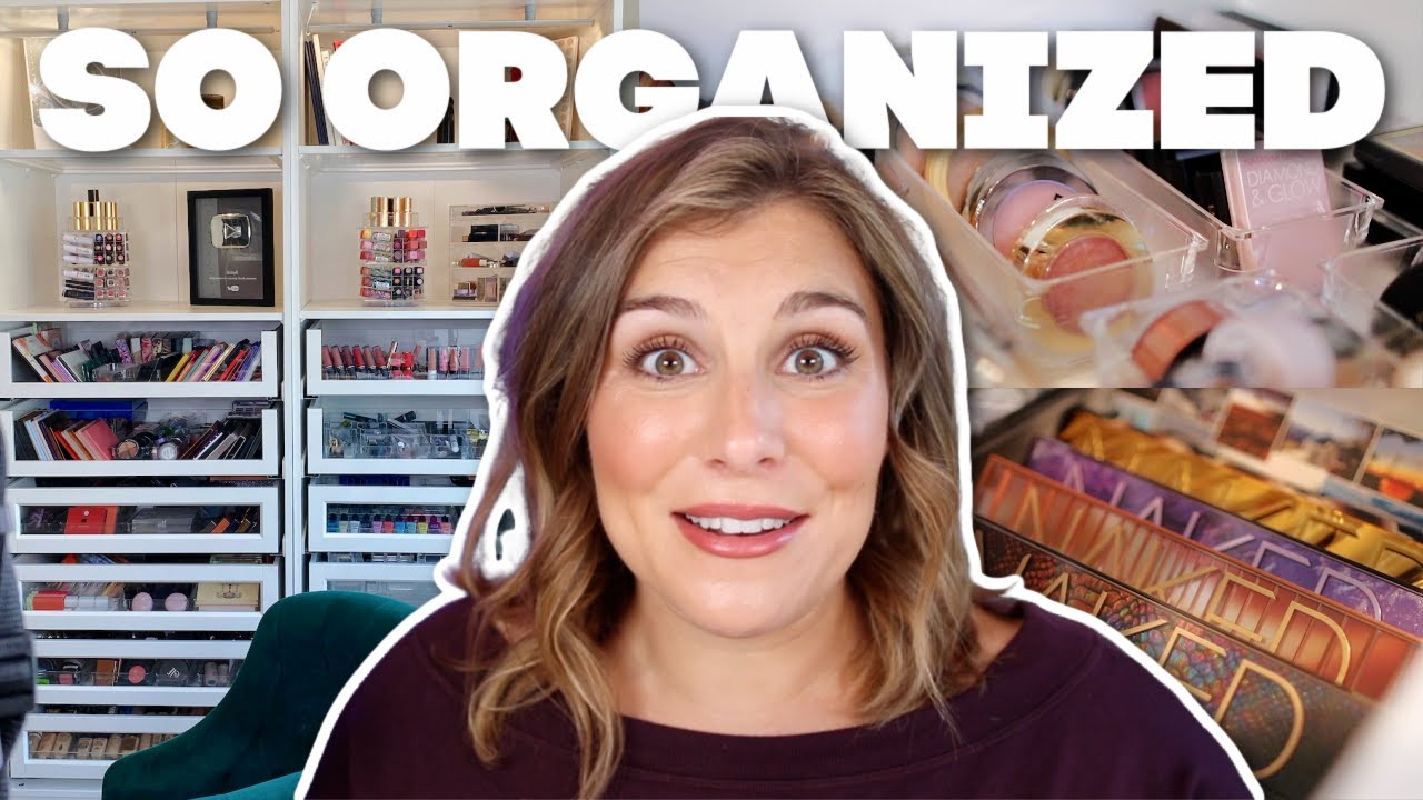 Makeup Storage Update & Office Tour | Bailey B.