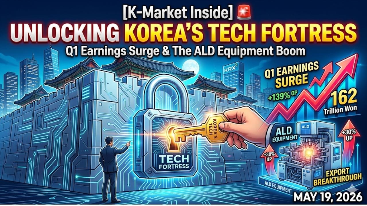 Massive KOSPI Bear Trap: Why Foreigners Sold 4T KRW & What to Buy Now (May 19, 2026)
