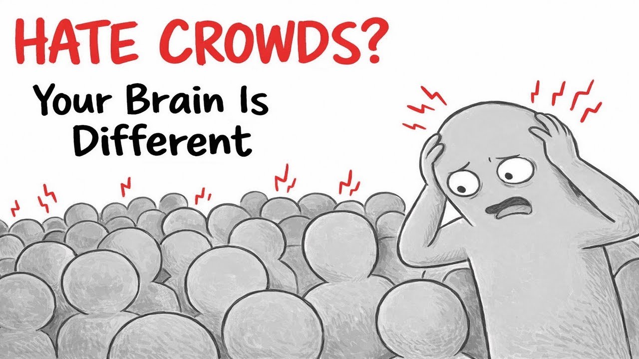 If You Hate Crowds, Your Brain Is Actually SUPERIOR