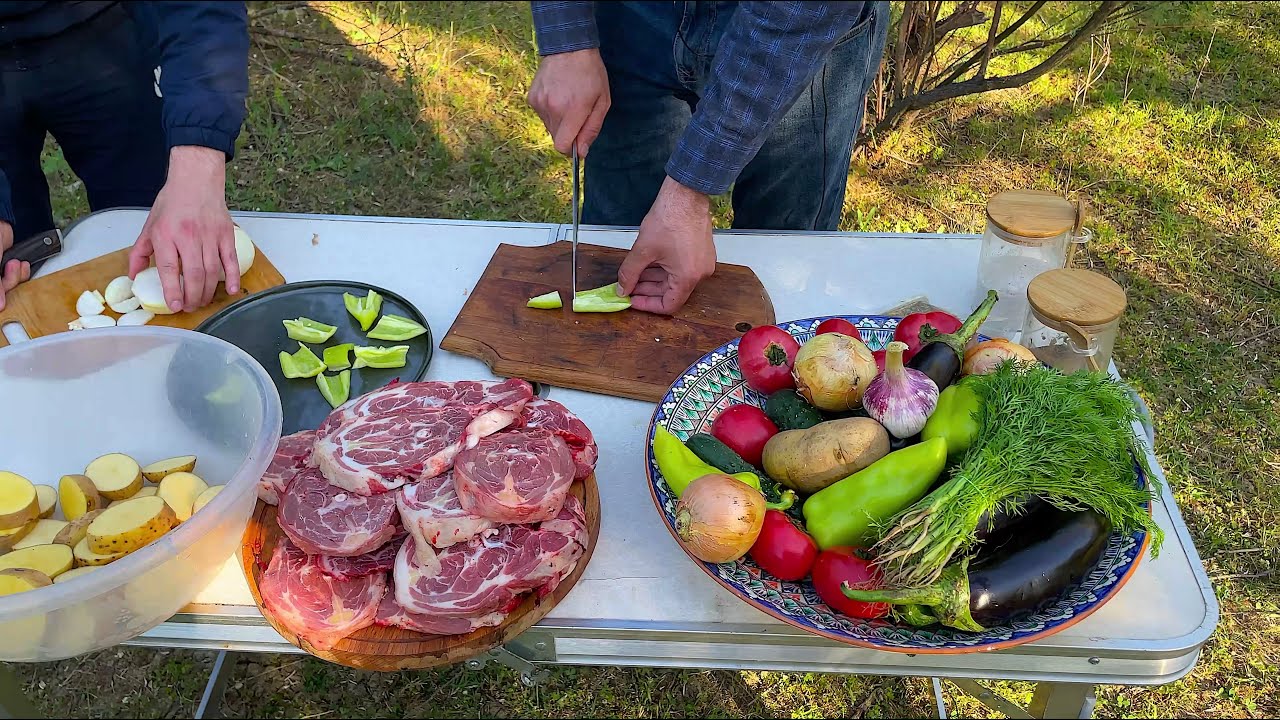 ЧУДО БЛЮДО!!! Как приготовить стейки в казане овощами, очень вкусный рецепт,