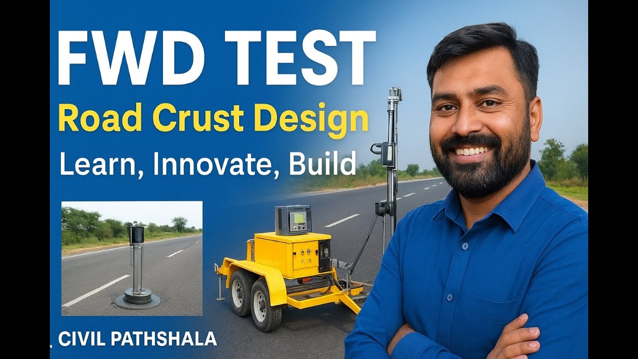 &ldquo;FWD Test on Road 🛣️ | Pavement Strength Evaluation | Civil Pathshala #CivilEngineering&rdquo;
