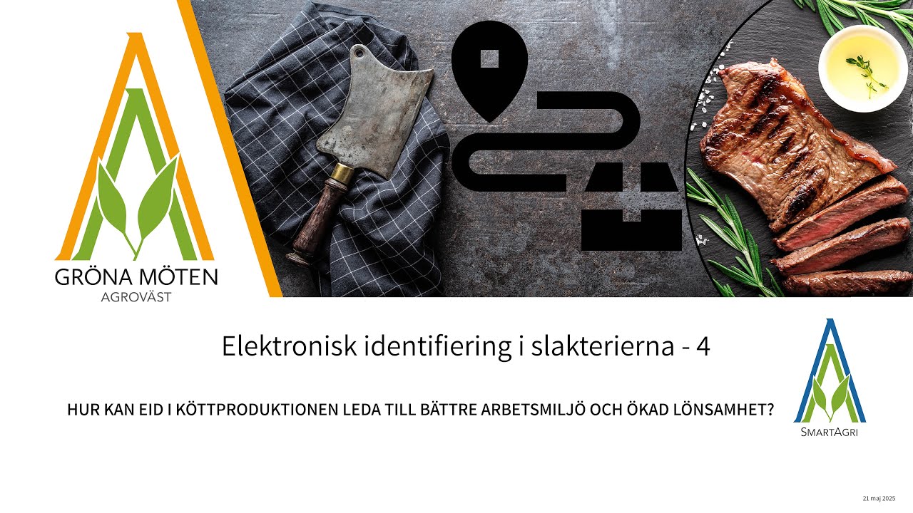 Elektronisk identifiering i slakterierna Del 4