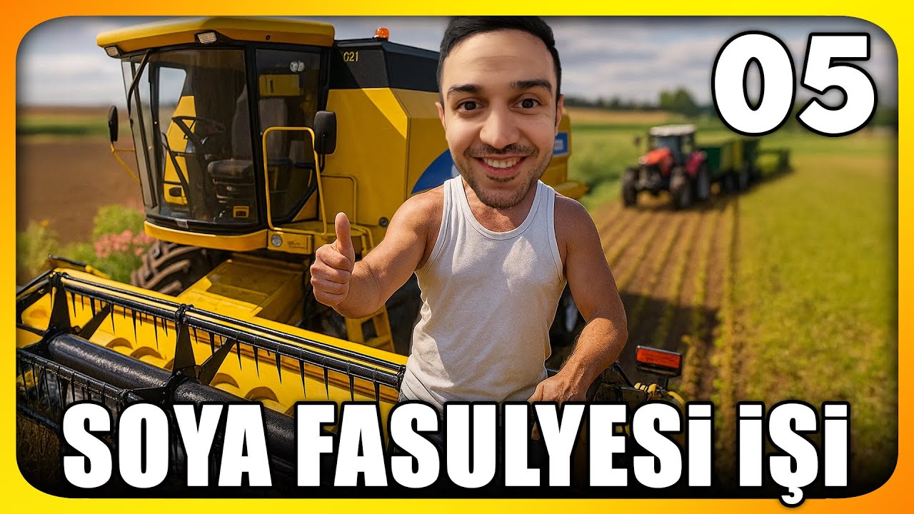 Tüm Parayı Soya Fasulyesine Basmak! 🤯 | FS25 #5