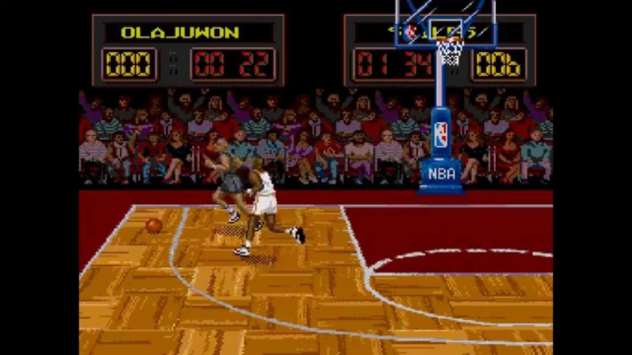 NBA All-Star Challenge ... (Sega Genesis) Gameplay