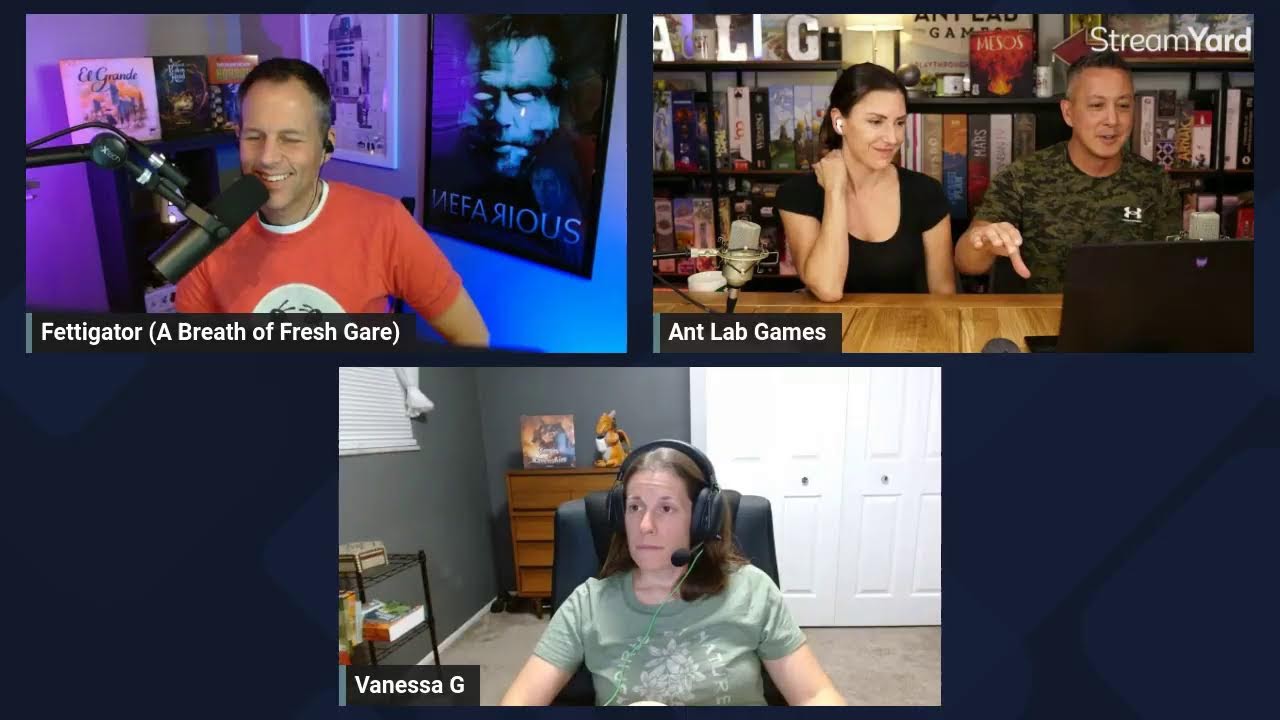 Into the Nexus | August 18th 8:30pm EST | LIVE Board Game Panel Discussion | News