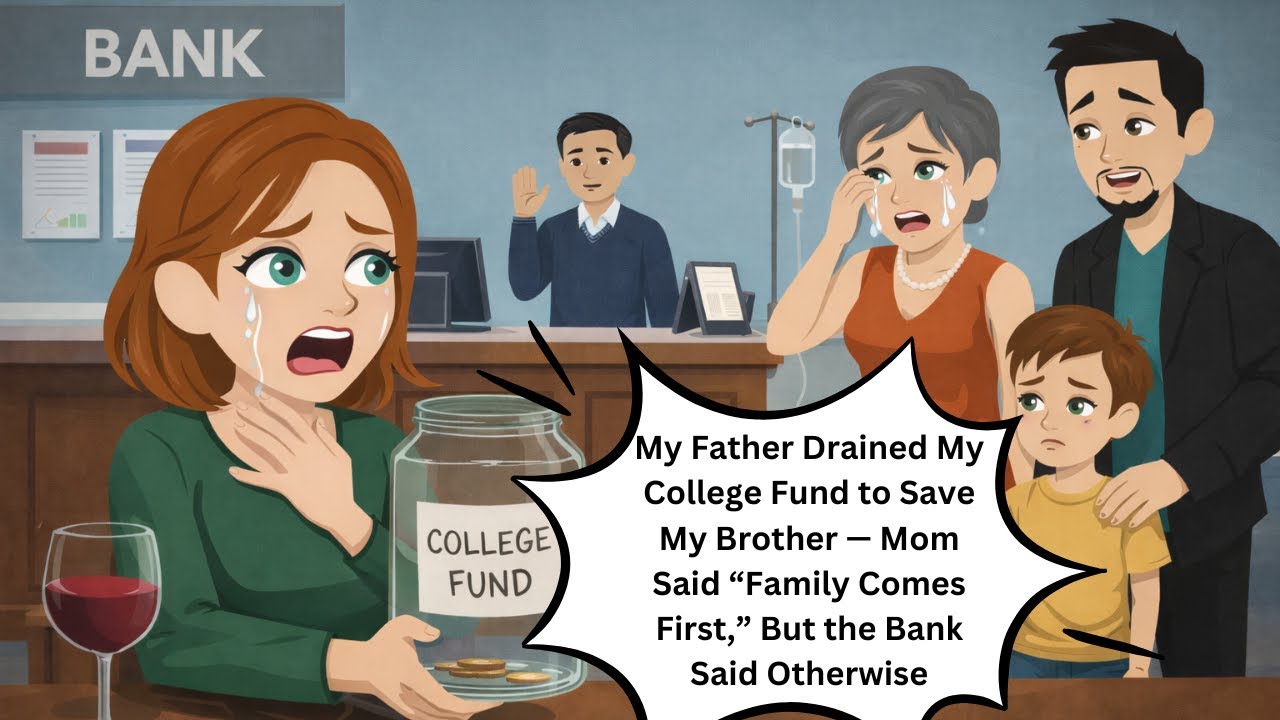 My Father Drained My College Fund to Save My Brother — Mom Said “Family Comes First,” But the...