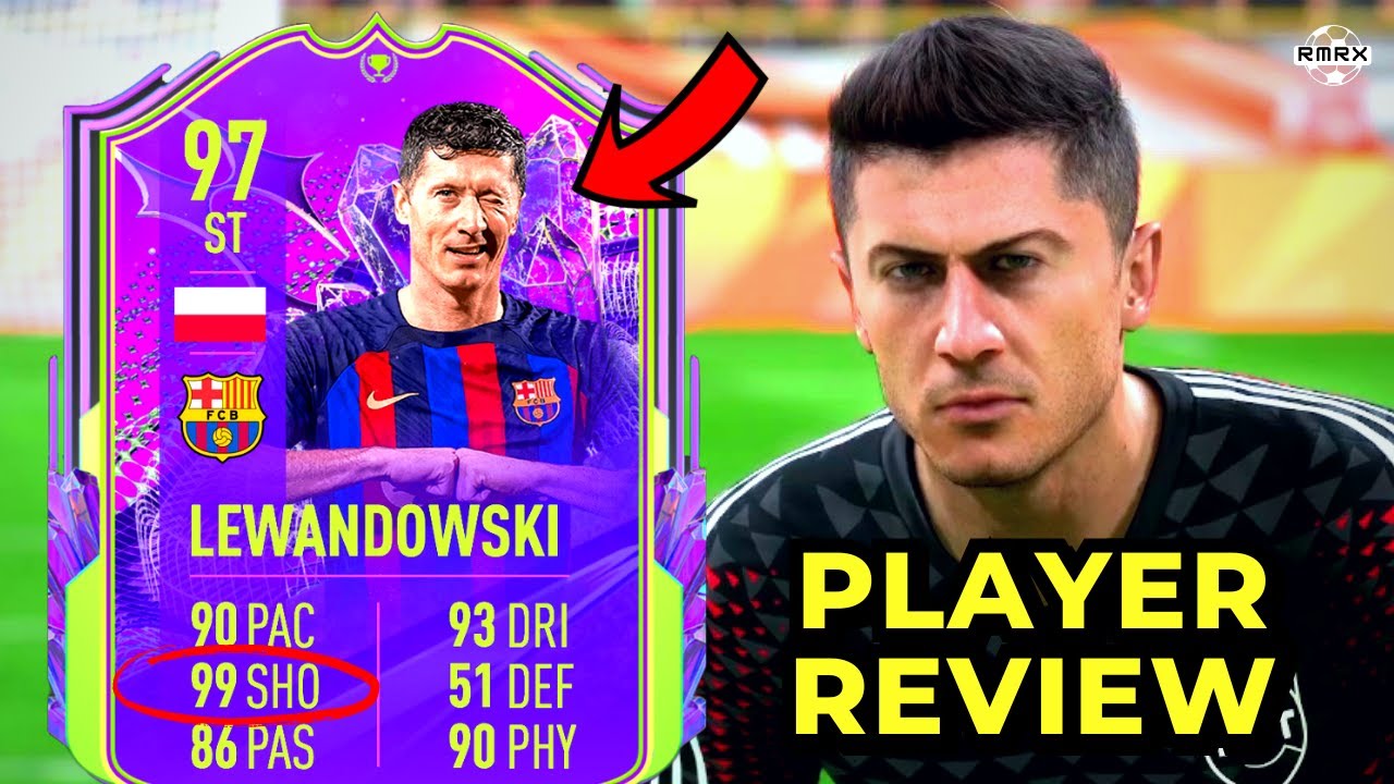 97 TOTS AWARD WINNER LEWANDOWSKI PLAYER REVIEW - FIFA 23 ULTIMATE TEAM
