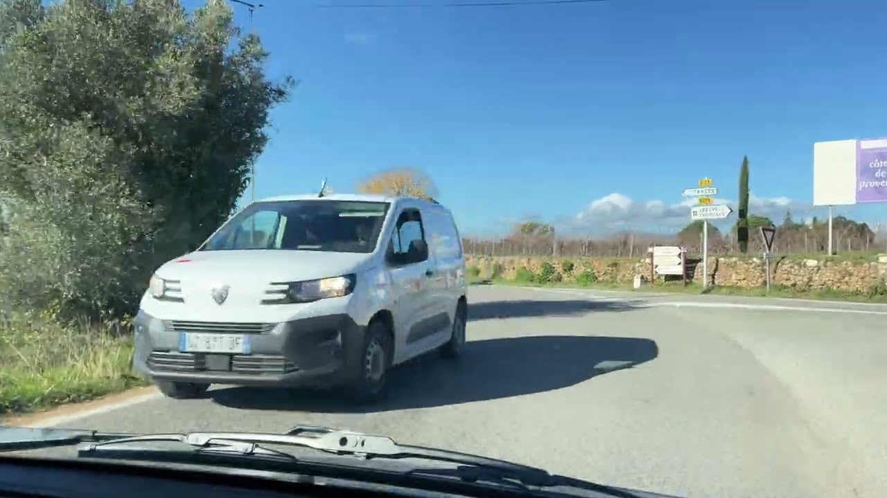 Je devais aller à Carcès aujourd'hui et c'est un voyage tellement délicieux !
