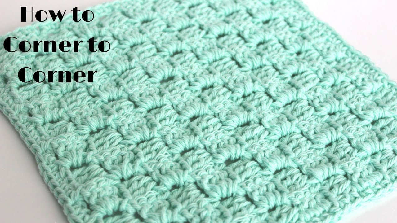 How to Corner to Corner (Crochet 101 Series) | Easy Crochet Tutorial