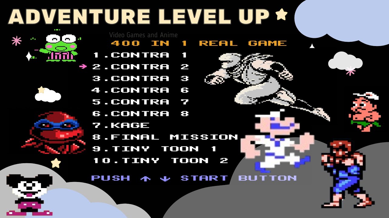 Classic NES 400 in 1 : Best Retro Games Compilation