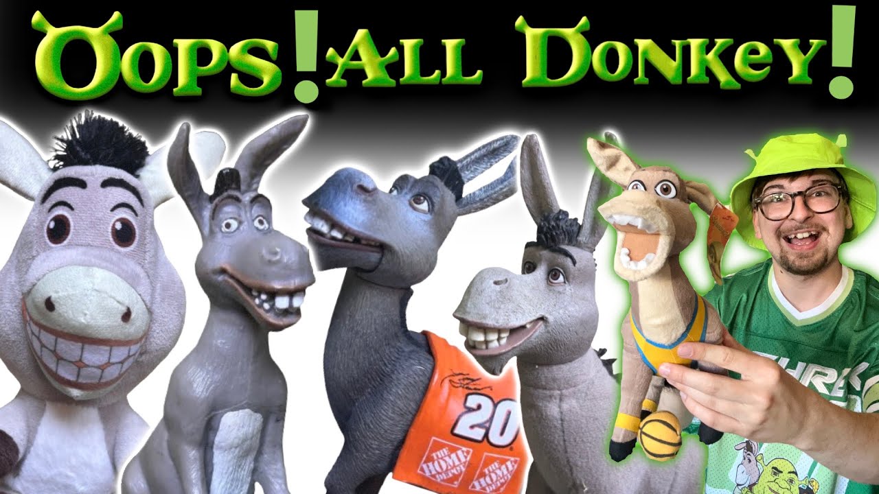A Shrek Collector's Guide to Donkey Toys!