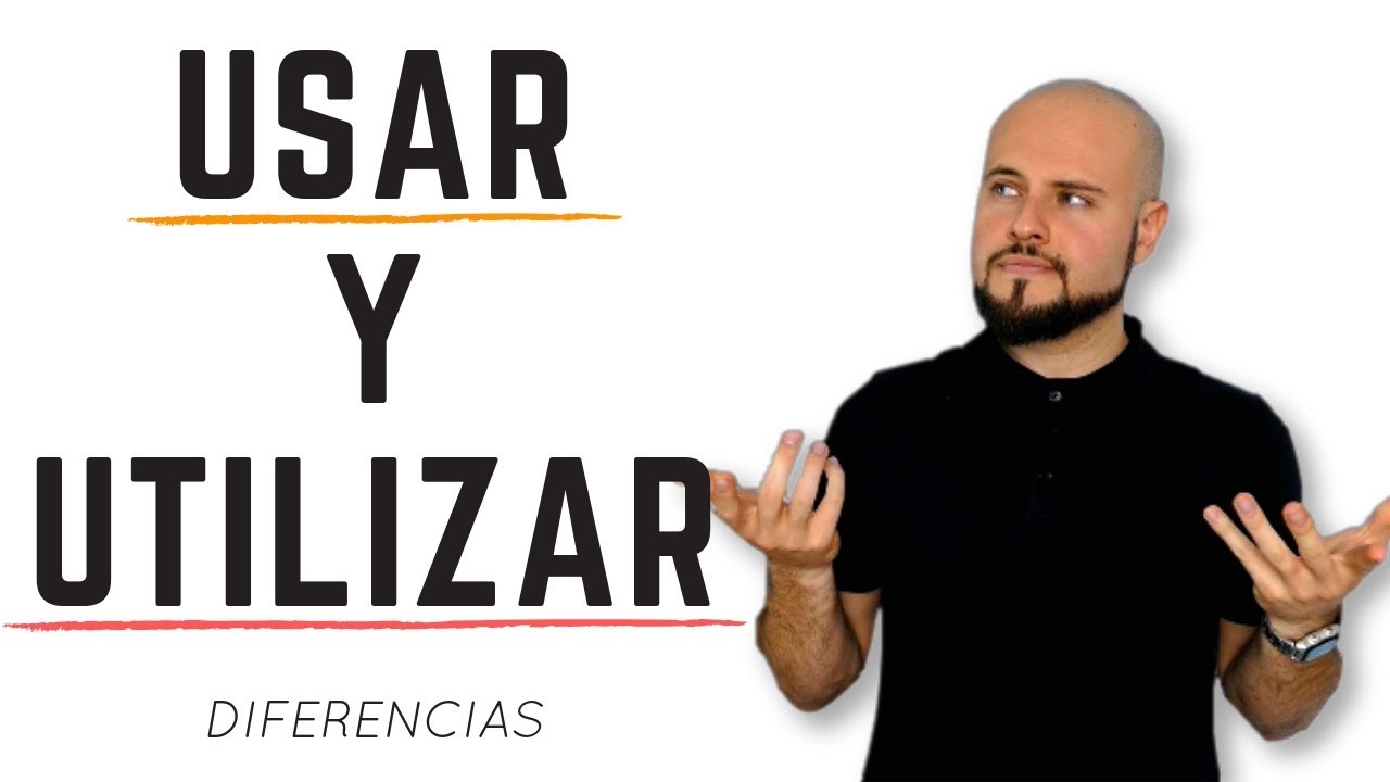 Diferencia entre ◽️ USAR y UTILIZAR ◽️