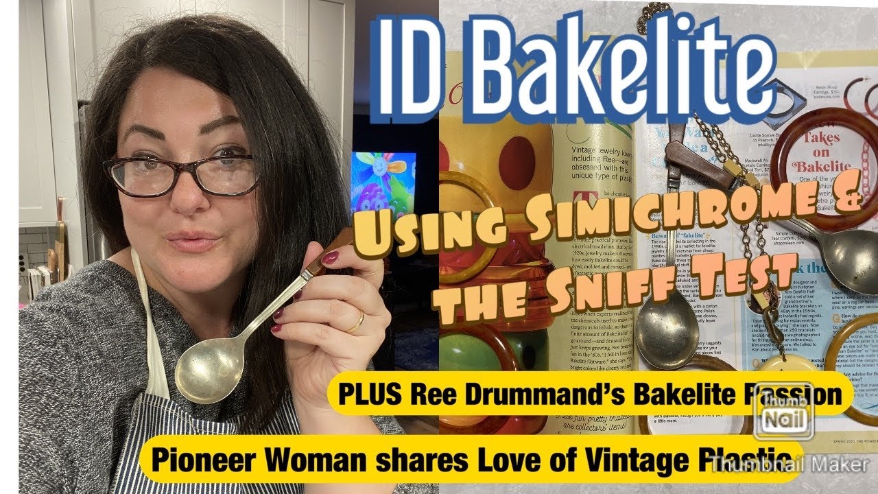Is this Bakelite? || How to ID & Test BAKELITE with and without Simochrome