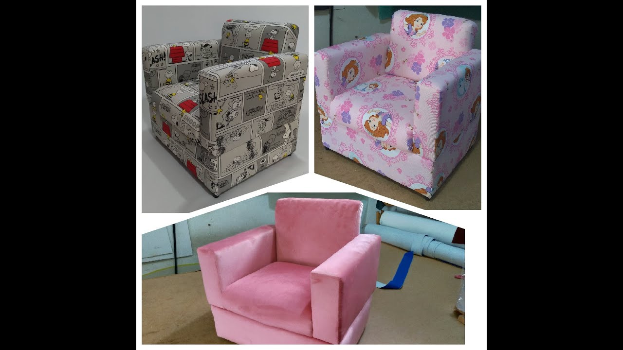 FABRICAÇAO SOFAZINHO INFANTIL PASSO A PASSO