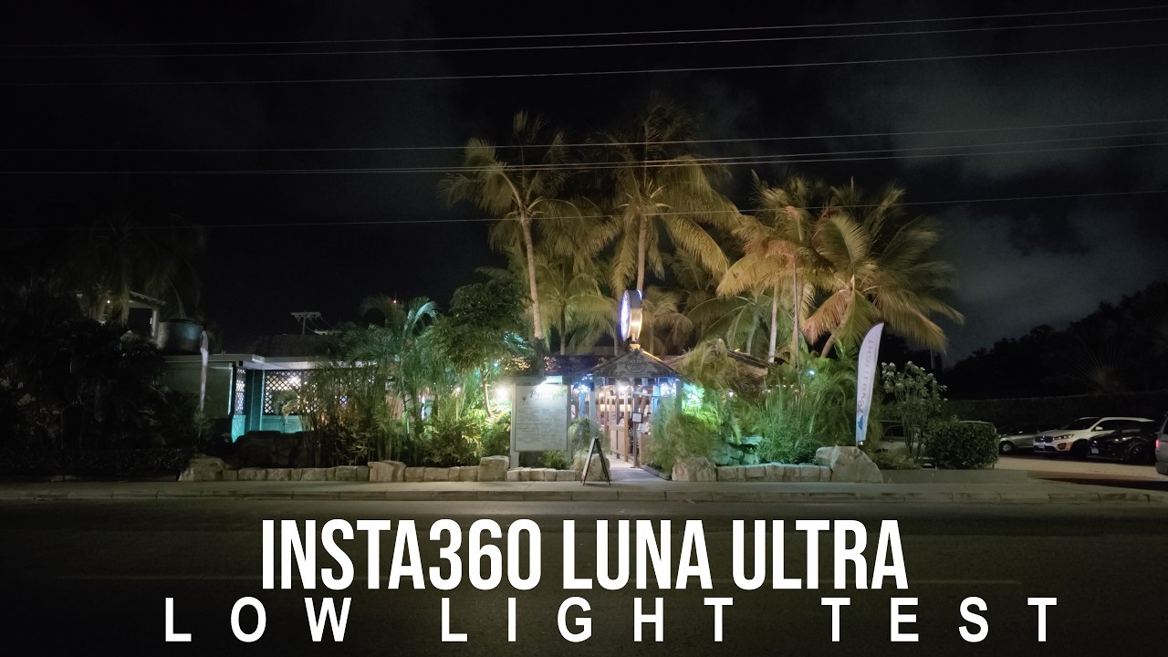 Insta360 Low-Light Test! 🤯 #lowlighttest #insta360 #lunaultra