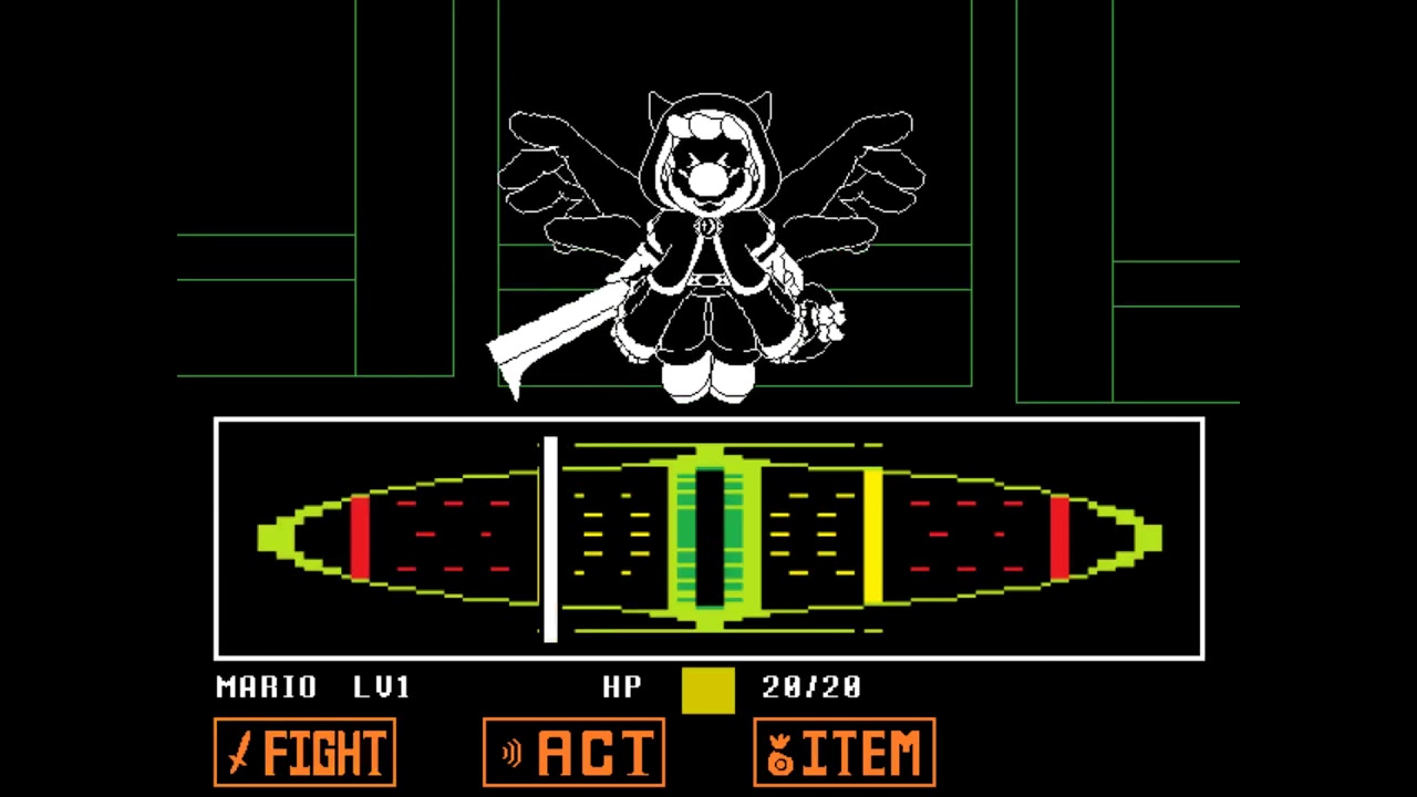 Mario The Music Box -ARC- Valentines Day Update! Monochrome No Hit Boss Battle