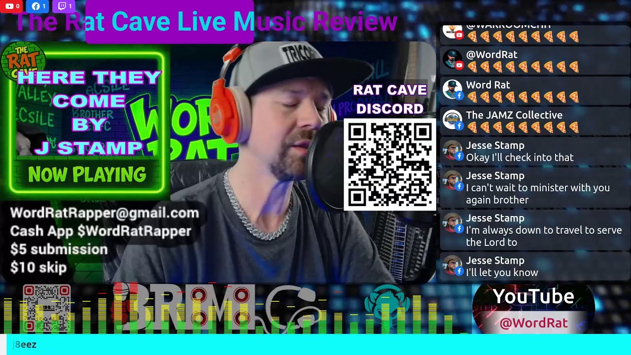 CHRISTIAN RAP music review in The Rat Cave! Playing YOUR Kingdom music 🚀!