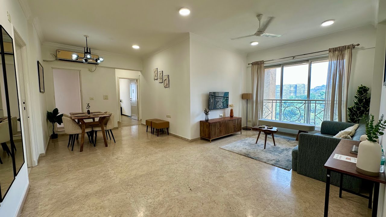 Inside a Rare 3 BHK in Hiranandani Gardens, Powai – Mumbai’s Luxury Icon!