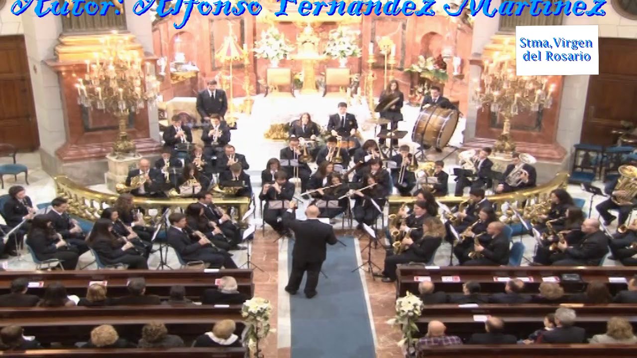 Stma,Virgen del Rosario. Autor: Alfonso Fernández Martínez