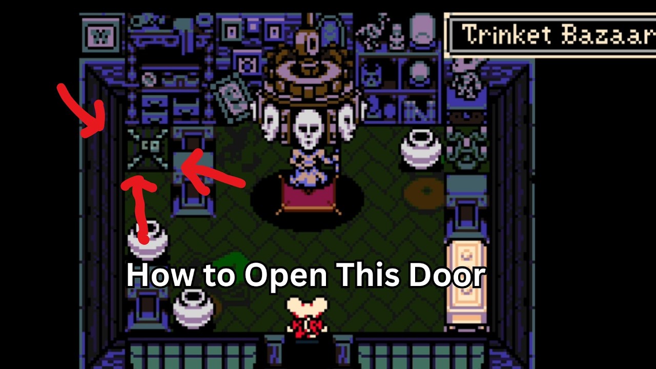 Mina the Hollower - How to Open this Door in the Trinket Shop