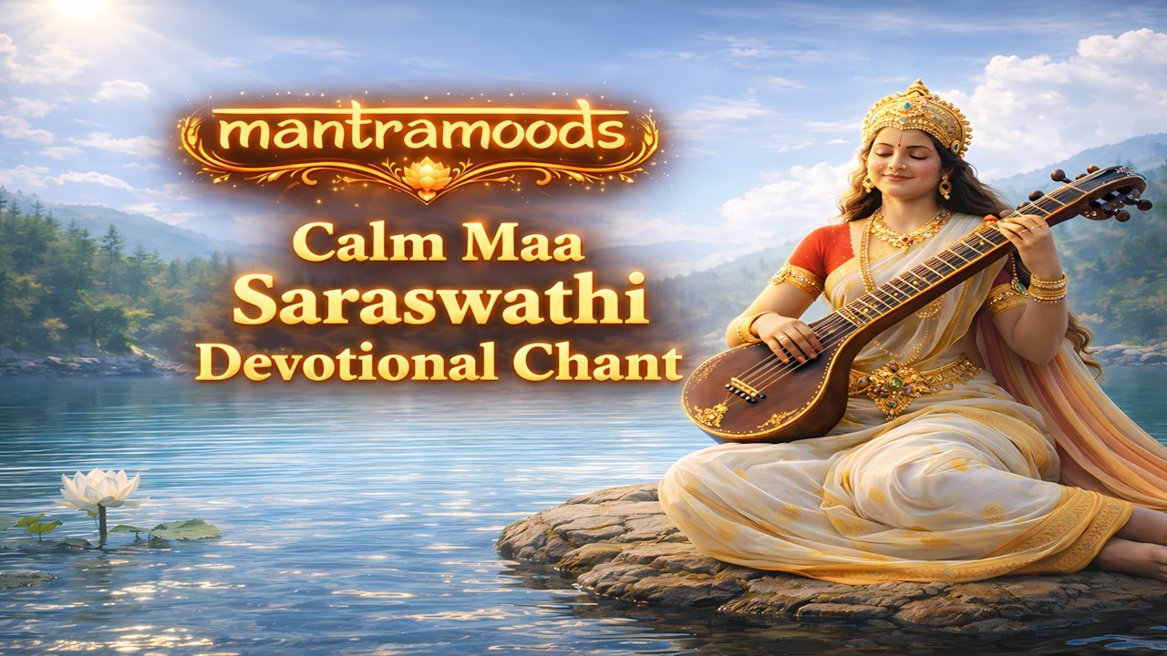 Oṁ Sarasvatyai Namo Namaḥ | Saraswati Mantra Chant for Knowledge, Focus and Wisdom