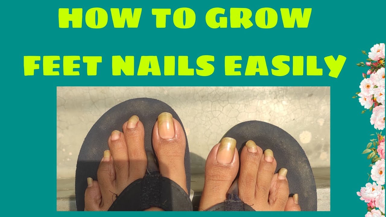 HOW TO GROW FEET NAILS EASILY || FAMOUSS PRINKSS