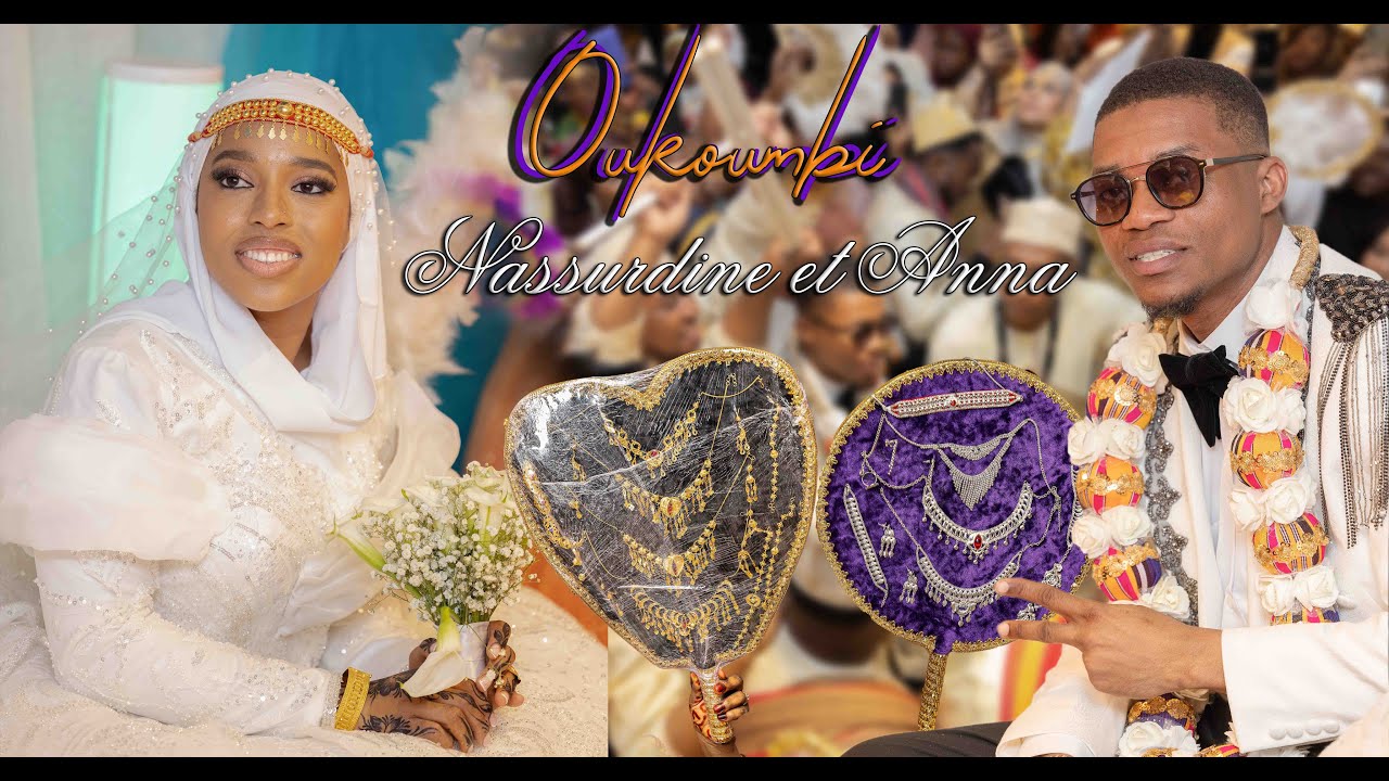 OUKOUMBI DE Nassurdine & Anna à Lyon #Amsy_Prod @Mariage Comorien #Comores