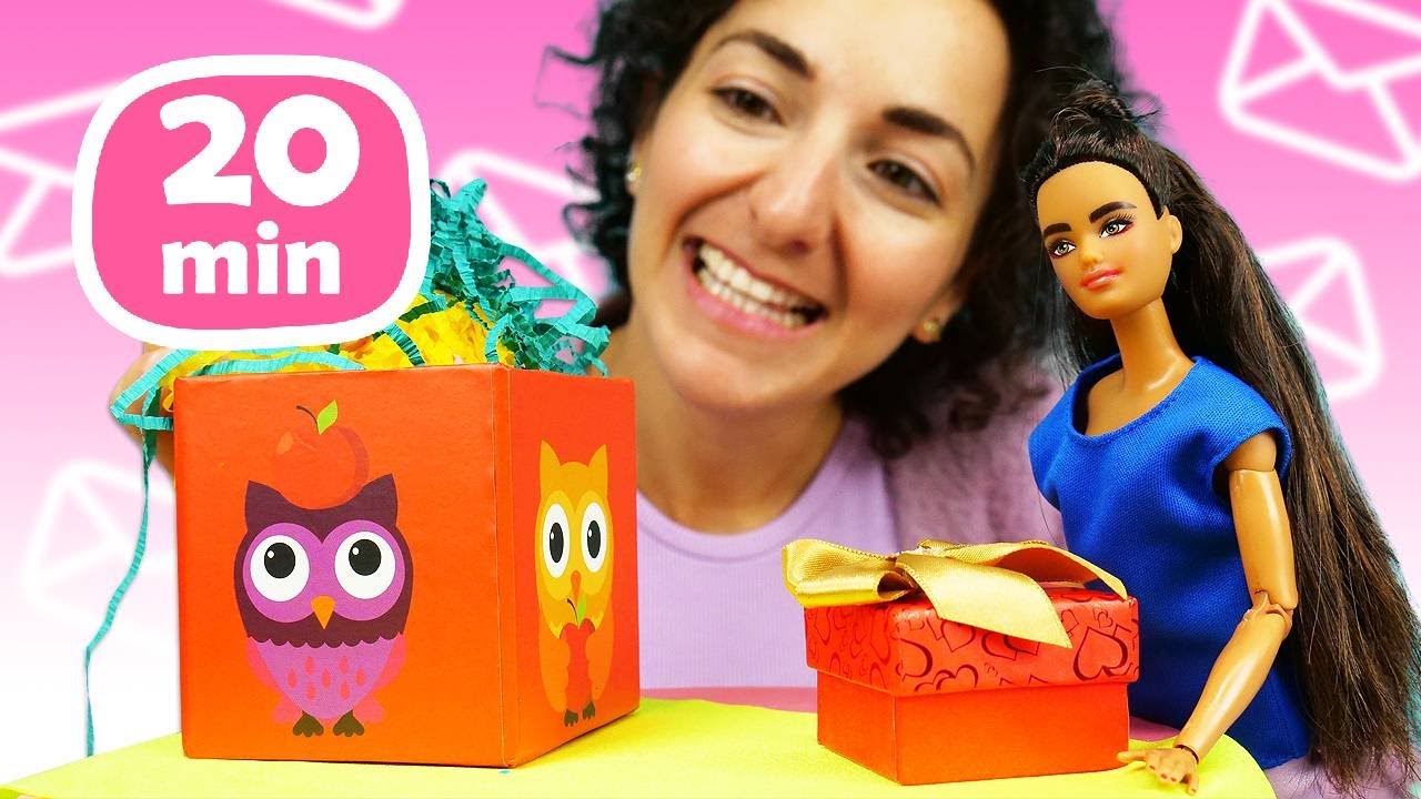 I migliori regali per il compleanno! Video con i giocattoli Barbie in italiano. Giochi per bambini