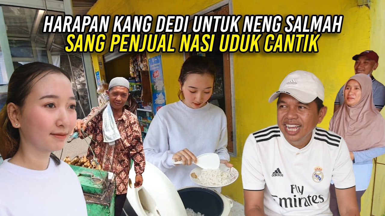 ABAH MAFTUM TUKANG PUKIS-RELA SELURUH UANGNYA BAYAR TUKANG SAPU MAKAN NASI UDUK SALMAH