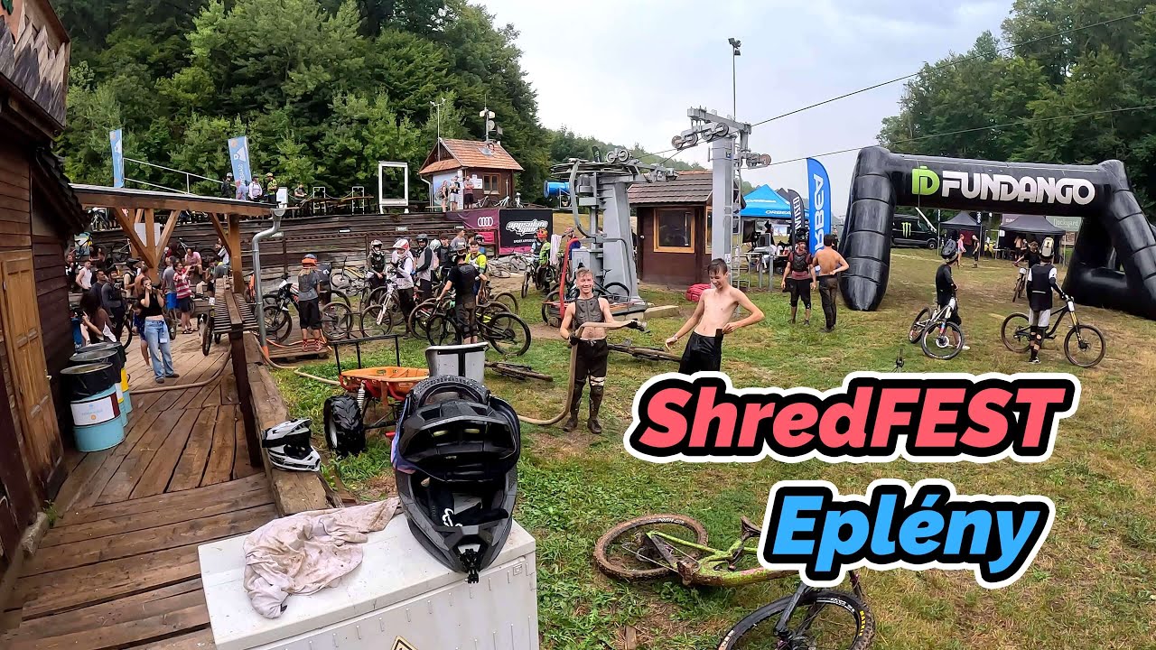 ShredFEST Bikepark Eplény - Step Up / Bike Checks / Riding
