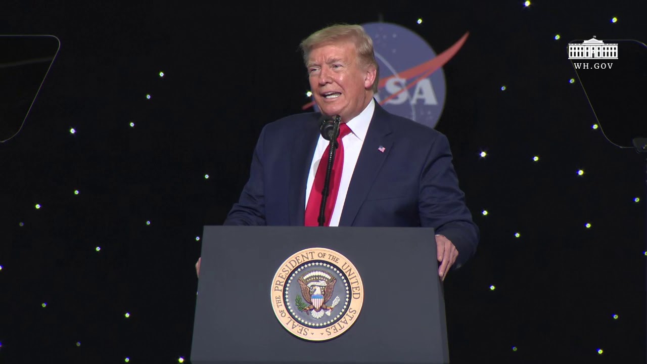 President Trump Delivers Remarks at Kennedy Space Center