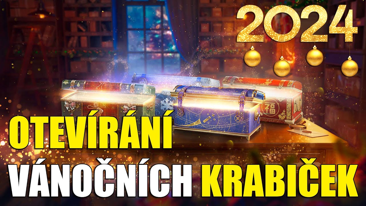 🎁 CO MI VYPADLO Z VÁNOČNÍCH KRABIČEK... | WoT🎁