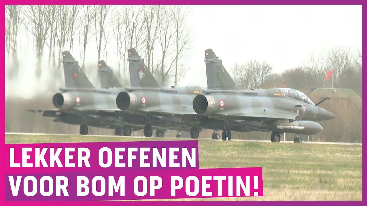 NAVO-luchtmacht showt spierballen in Leeuwarden