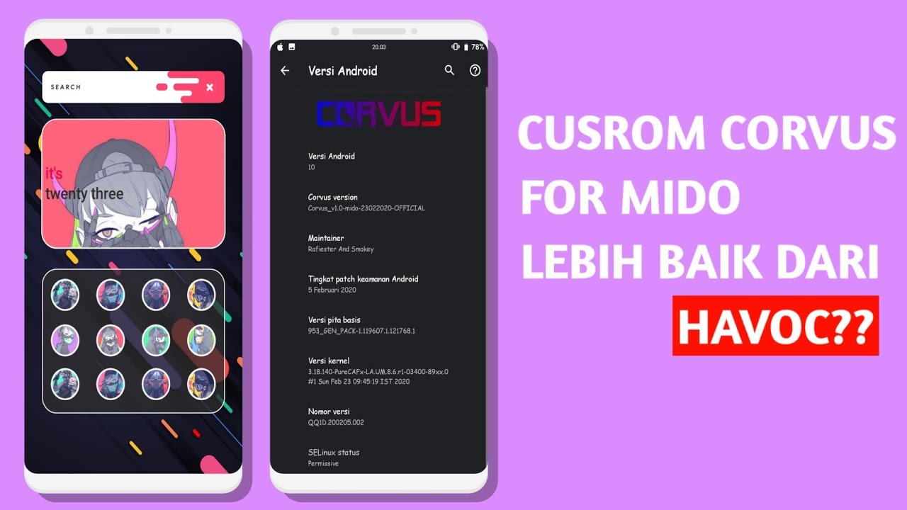 Review Custom Rom Corvus 1.0 For Mido | Redmi Note 4 | Recommend for Daily Use