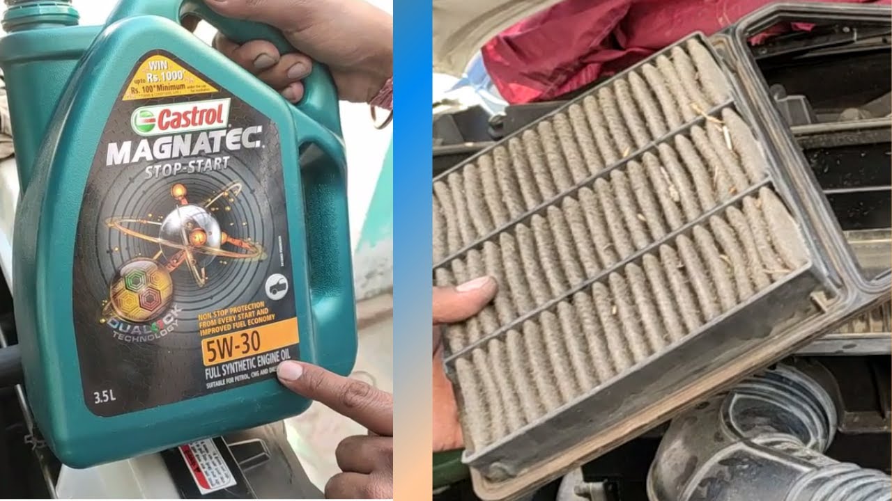 How To Change Engine Oil, Engine Oil Filter And Air Filter. How To Do Normal Service. By Ravi Khoth|