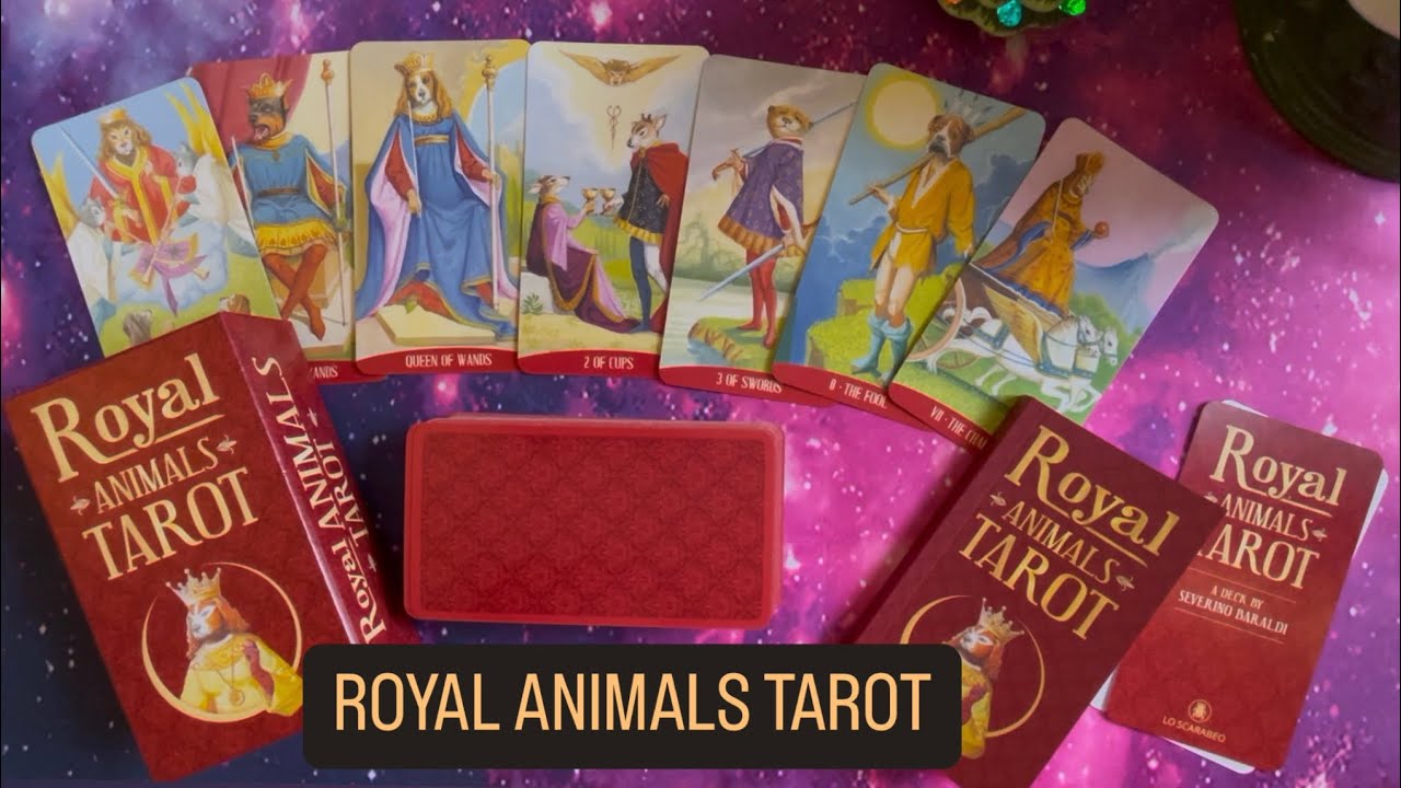 Royal Animals Tarot |⭐️New Release⭐️| Full Flip Through