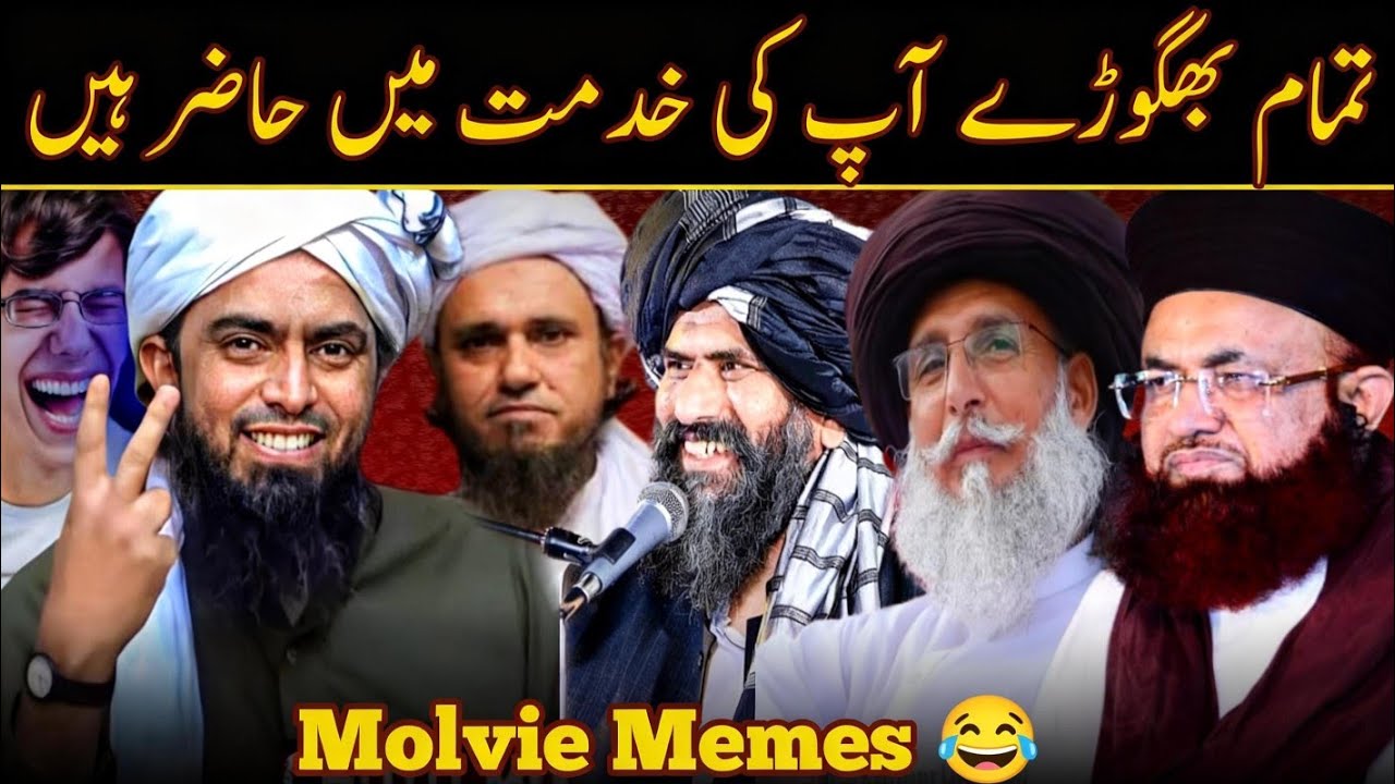 🤣Tamam Bhagoday Molvi Vs Engineer Ali Mirza || Memes video || Molvi Memes || Best Memes || Memes
