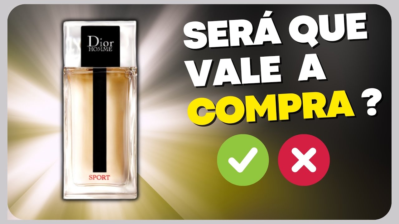 SERÁ QUE a DIOR ACERTOU? Perfume DIOR HOMME SPORT 2021 uma Fragrância Versátil que veio para INOVAR
