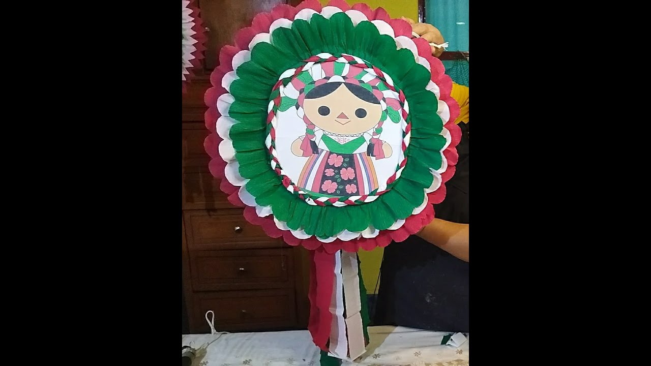 15  DE SEPTIEMBRE, HERMOSA PIÑATA PARA TU FIESTA PATRIA