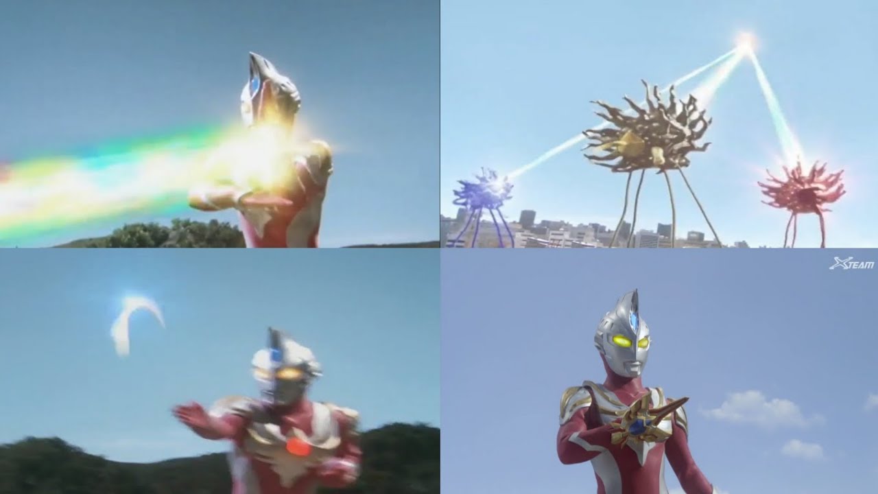 Ultraman Max All Technique